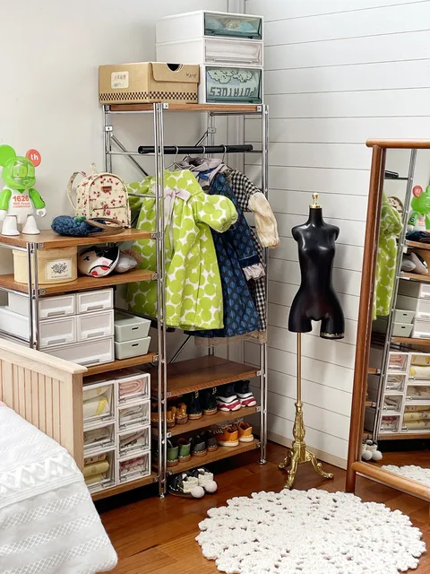 1:6 mini model  Metal shelf connector and metal hanger（Long  hook for 15cm shelf, short hook for 10cm shelf） 6