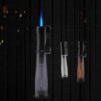 

Portable Cigar Butane Lighters Windproof Gas Lighter Grinding Wheel Cigarette Lighter kitchen Home Torch Small Spray Gun