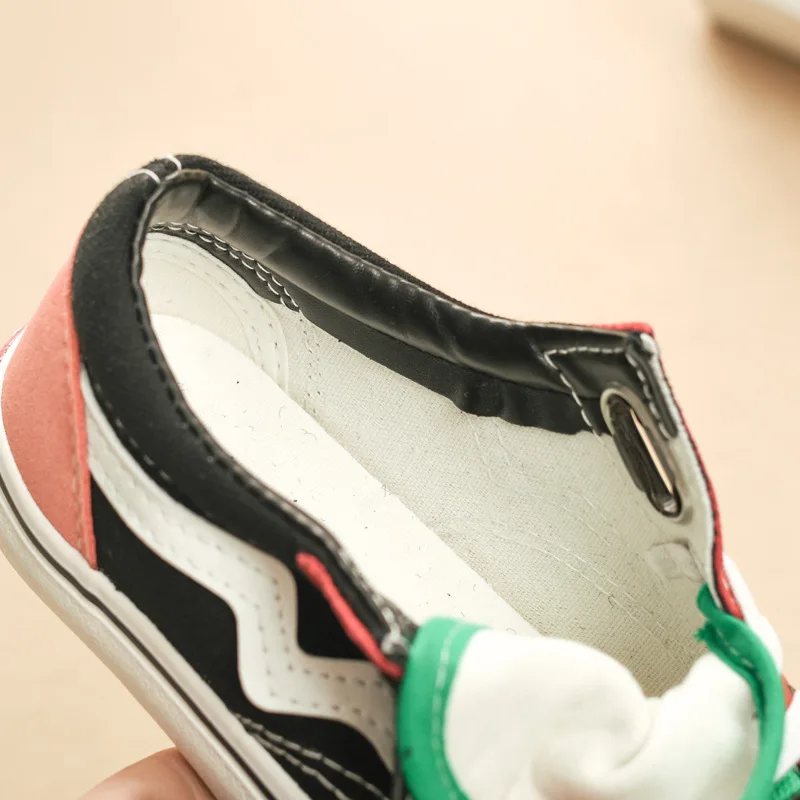

Babe Low Top CHILDREN'S Shoes BOY'S Shoes 2018 New Style Girls Canvas Sneakers Versatile Casual Shoes Kids Skate Shoes