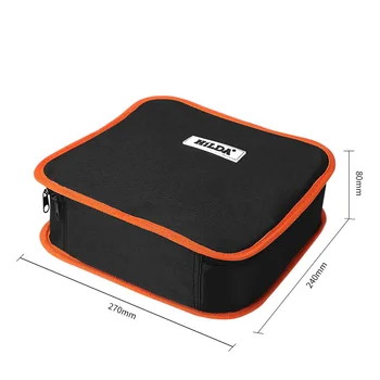 

Industrial Tool Bag Electric Drill Grinder Black+Orange Oxford Organizer