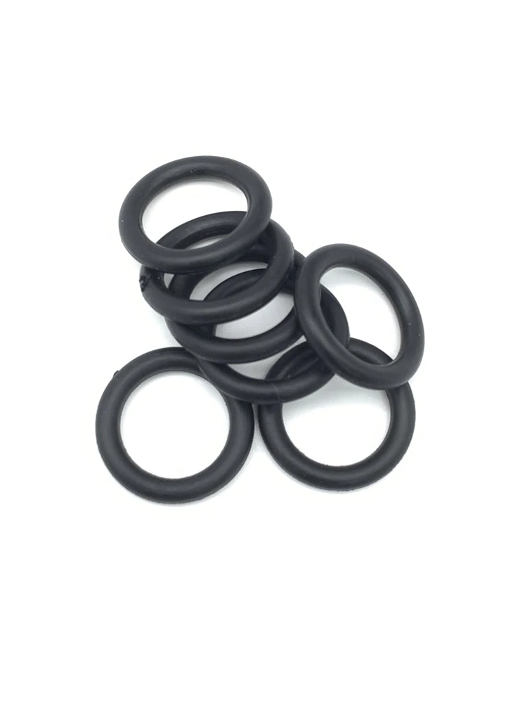 Pack of 10 3.1mm Width 3.8mm Inner Diameter sourcing map O-Rings Nitrile Rubber 10mm OD Round Seal Gasket