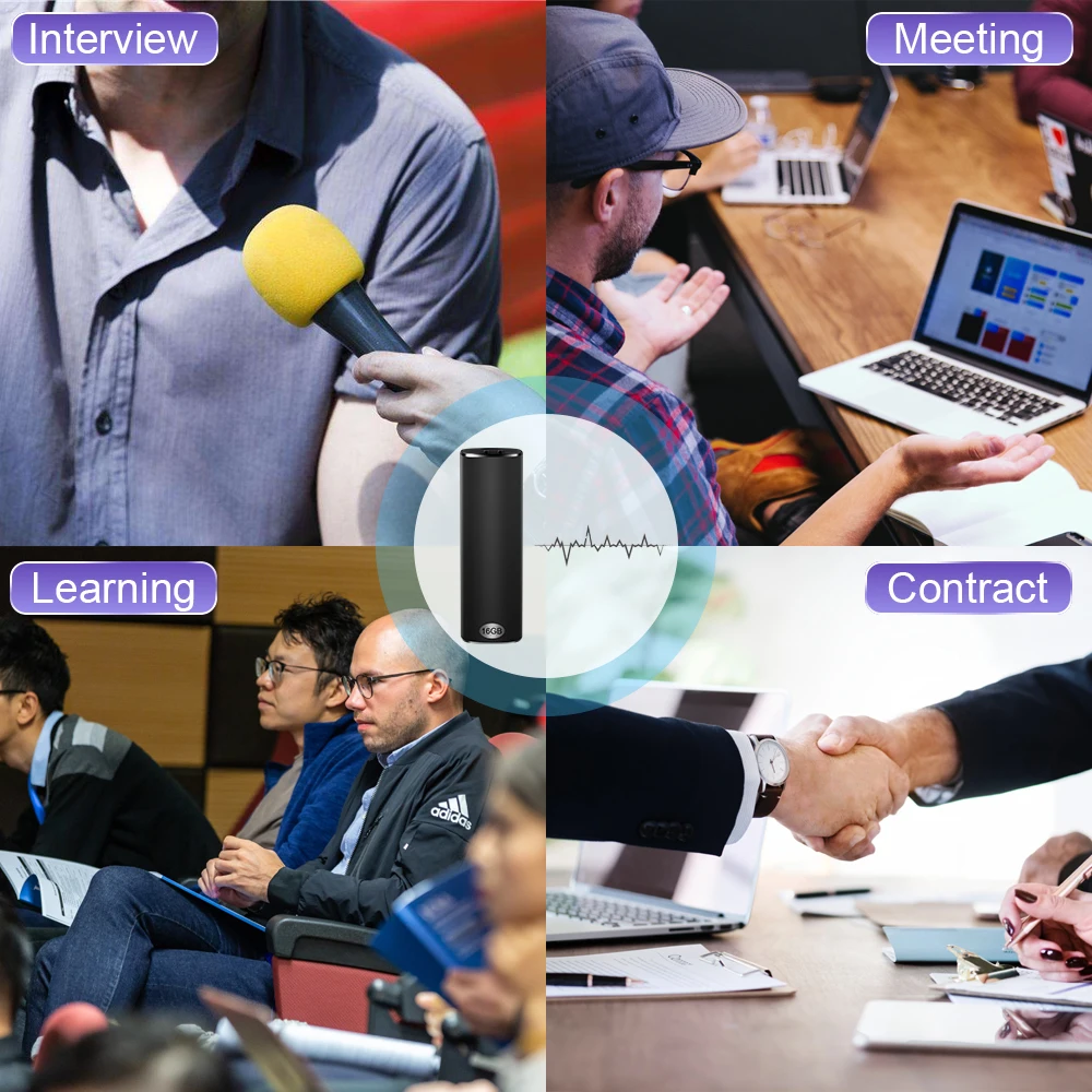 Миниатюрный MP3 диктофон QZT профессиональный цифровой аудио рекордер на большие