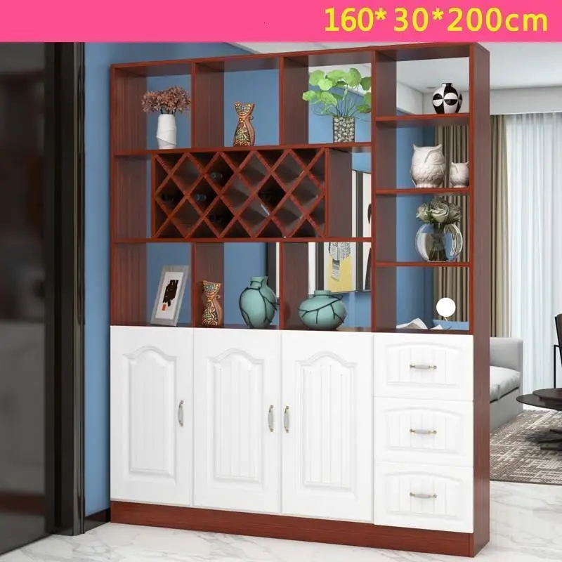 Meuble полка Armoire Kast Gabinete полки стеллаж Cristaleira кухонный стол Cocina Mueble Коммерческая барная мебель винный шкаф - Цвет: Number 25