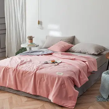 

AsyPets Summer Quilt Washable Air condition Quilt for Home Beds Sleeping