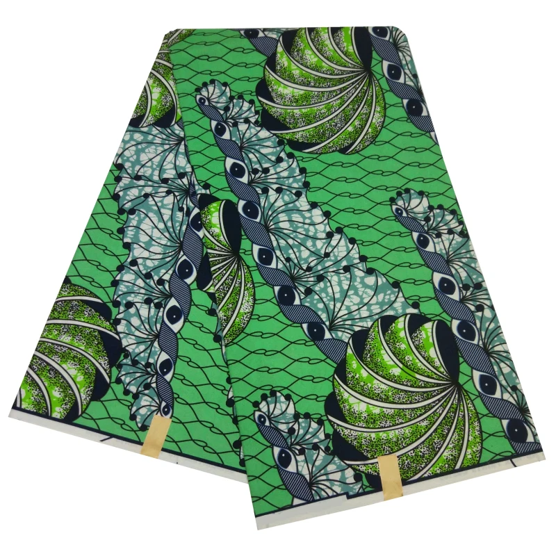 Shenbolen африканская восковая ткань с принтом Кент Ткань 6 ярдов Анкара африканская ткань Анкара полиэфирная восковая ткань для платья - Цвет: color11