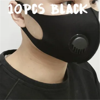 

10/20/100 pcs Summer Face Mask Anti-Dust Pollution Outdoor Washable Reusable Earloop Mouth Mask Ice Silk Cold Sense Anti-UV