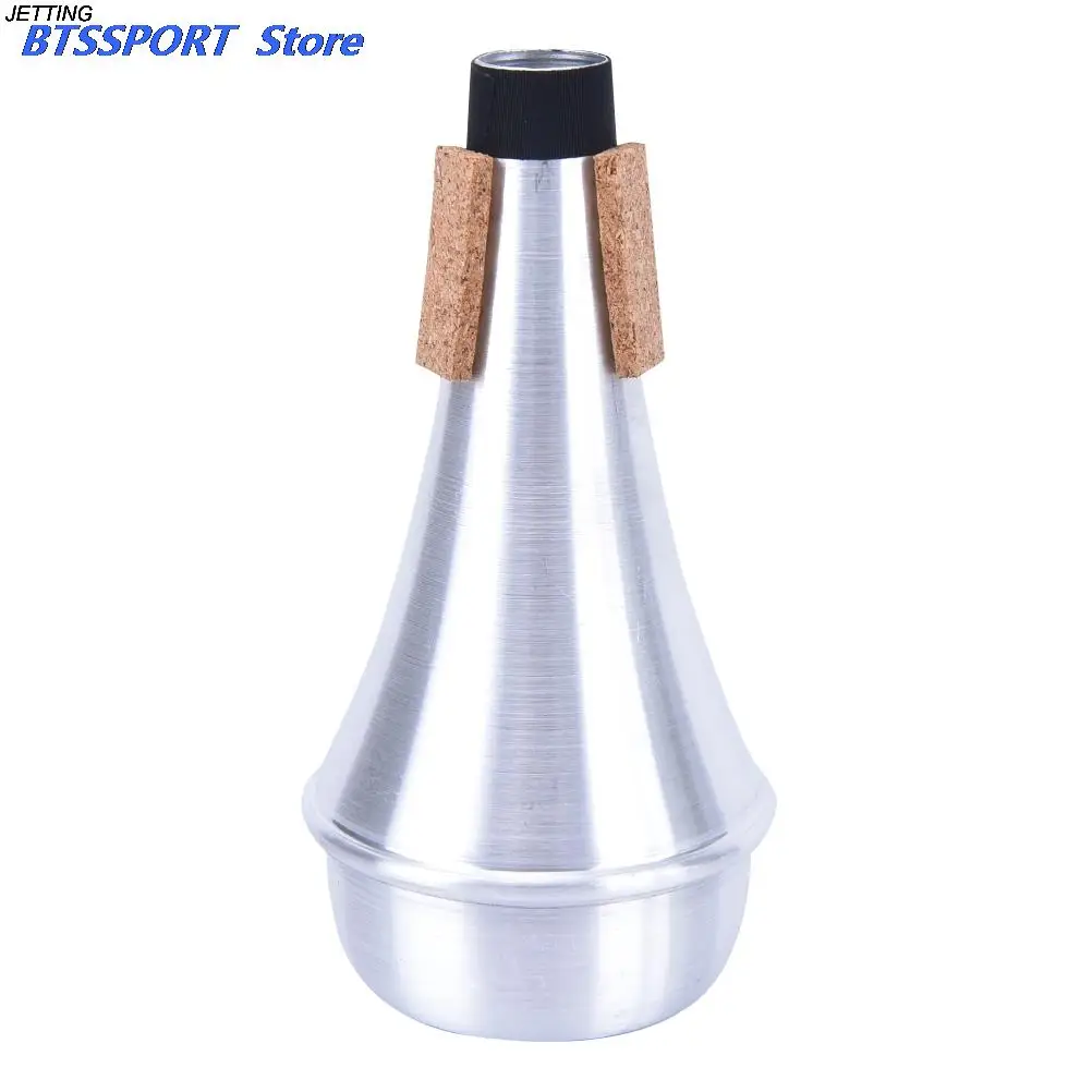 Aluminium Straight Trumpets Mute For Jazz Instrument Practice Beginner 68*68*135mm for Trumpet