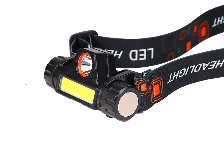12000LM мощная фара XPE+ COB USB перезаряжаемая фара Встроенный аккумулятор головной свет водонепроницаемый Головной фонарь походная лампа на голову