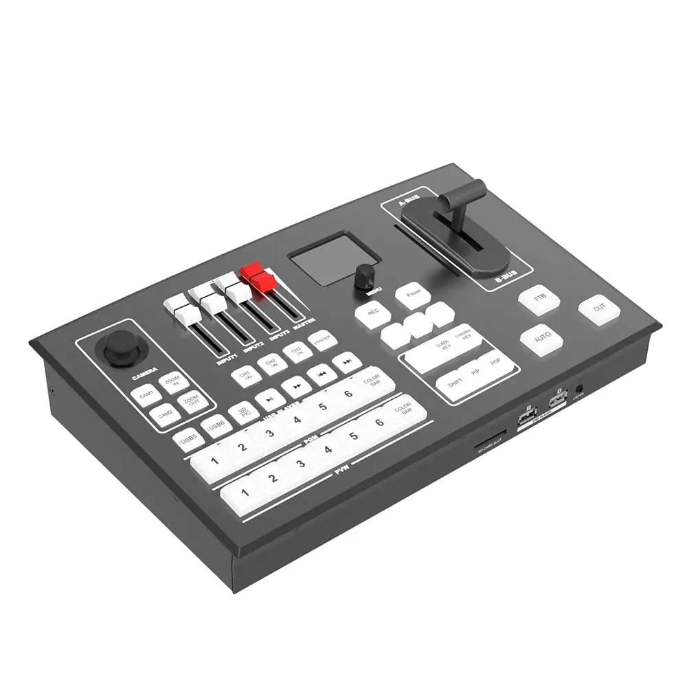AVMATRIX PVS0605 6-канальный многоформатный портативный видеопереключатель Миксер с