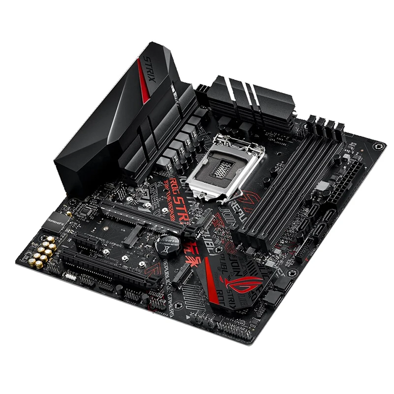 Asus STRIX B365F игровая настольная Материнская плата Intel B360 Socket LGA 1151 8th GenCore i7/i5/i3/Pentium/Celeron RGB
