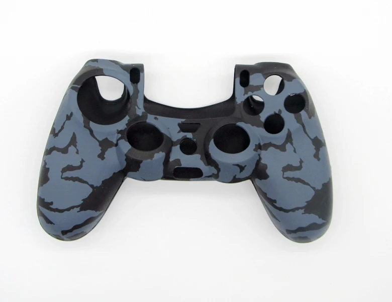 Аксессуары для PS4, силиконовый гелевый защитный чехол, защитный чехол для Playstation 4, PS4 Pro, тонкий Прочный Камуфляж - Цвет: Grey Camouflage
