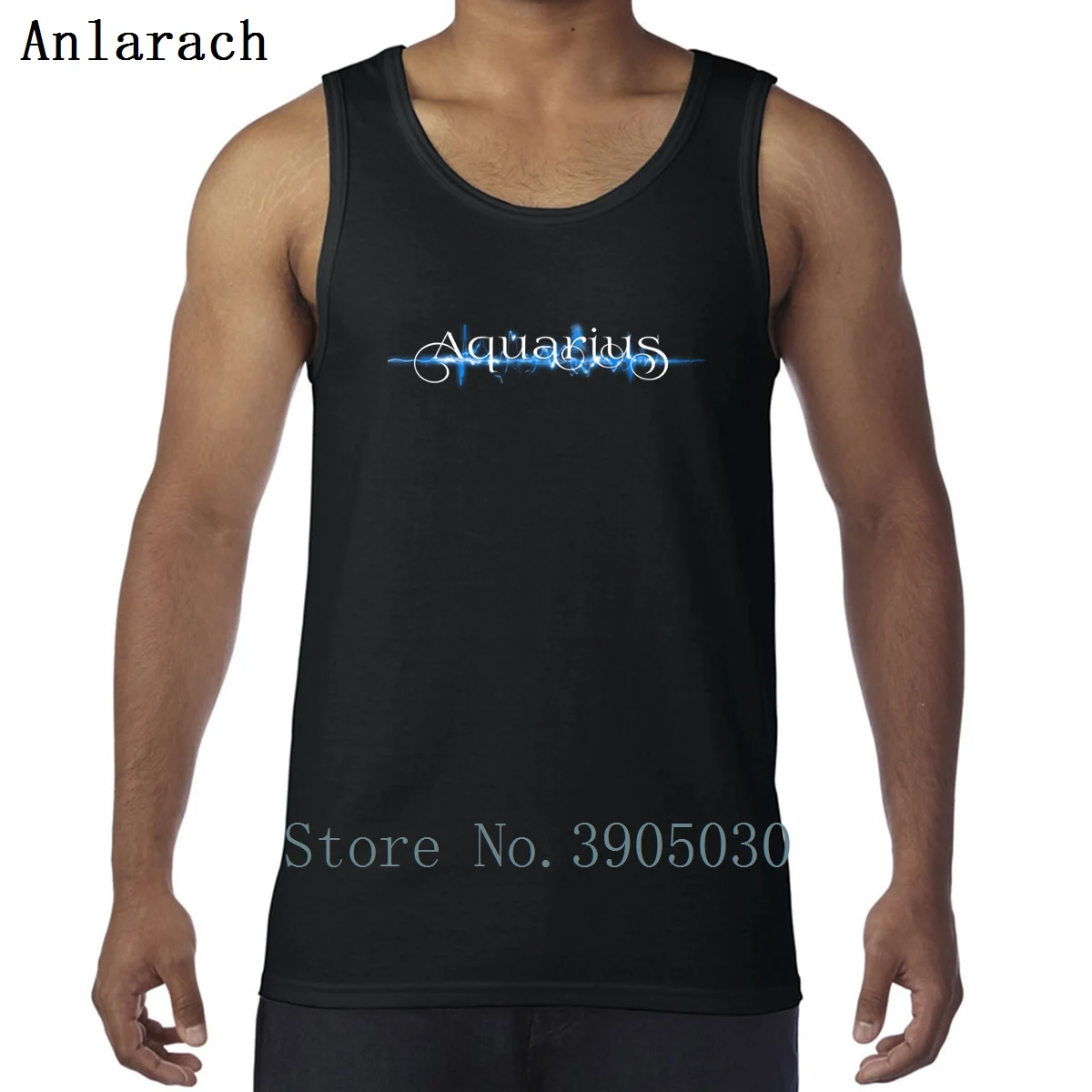 

Aquarius Vest Building Big Sizes Standard Sportswear Tank Tops For Men Humorous 2018 Designs Anlarach Cute