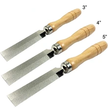 Lime à diamant de 3, 4 ou 5 pouces, pour sculpture sur bois, meulage du verre en métal, outil de jardinage pour le travail du bois, 1 pièce