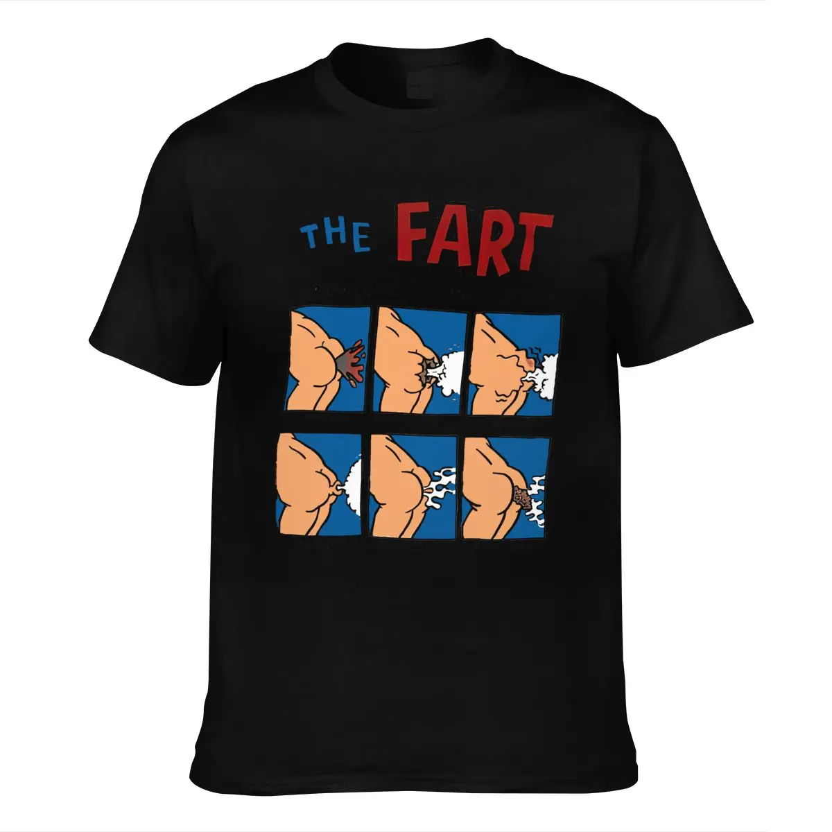 

The Fart T-Shirt Vintage Joke Shirt 80s 90s Humor Cartoon Tee Small Medium Men T Shirt