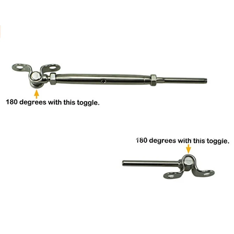 

Stainless Steel Wire Rope Balustrade Spigot System Full Kit Parts Elements Sale