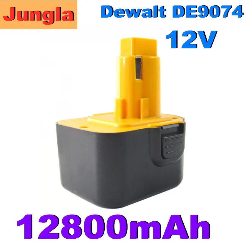 12V 12800mAh батарея электрического инструмента для Dewalt DE9074 DC9071 DE9037 DE9071 DE9075 DW9071 DW9072 DW9074