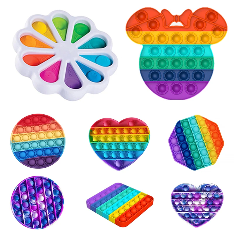 Bubble-Sensory-Toy Autism Soft-Squeeze-Toy Fidgets Relieve-Stress Push-Pop It Focus And