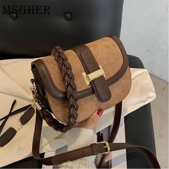 

Sedue And PU Leather Crossbody Bags for Women 2020 Winter Trendy Cross Body Shoulder Handbags Branded Trending Hand Bag