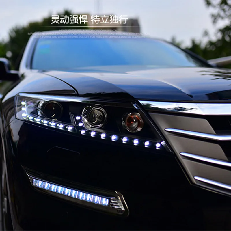 Передние фары VLAND для Honda Crosstour 2011 2012 DRL биксеноновые фары|Фара авто в сборе| |