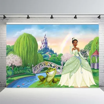 

thin vinyl princess Snow White Cinderella Banner photo Backgrounds Printed Professional Indoor Photographic studio Backdrops