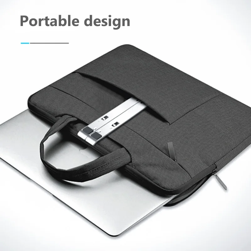 Портативная подставка для ноутбука, складная подставка для ноутбука Macbook Air Pro retina, подставка для ноутбука из алюминиевого сплава, охлаждающий кронштейн для компьютера