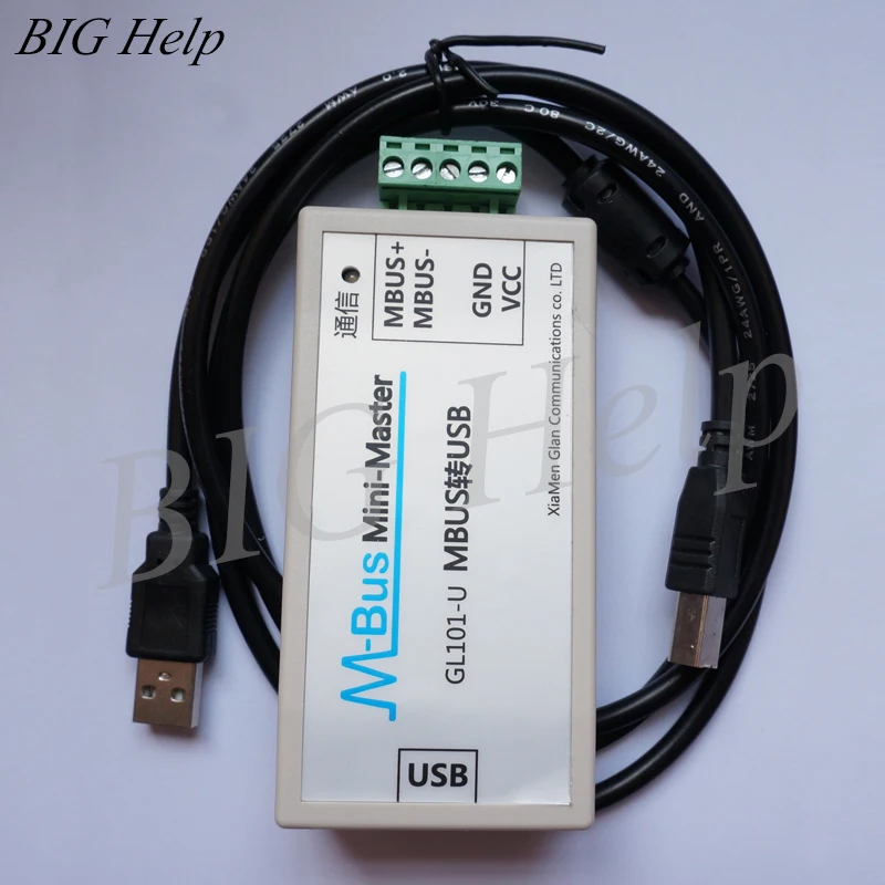 MBUS/M-BUS конвертер USB USB-MBUS метр для чтения связь USB источник питания может подключаться 200 метров
