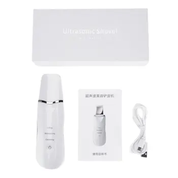 

Ultrasonic Deep Face Cleaning Machine Skin Scrubber Blackhead Wrinkles And Spots Reduce Facial Whitening Lifting Beauty Tool