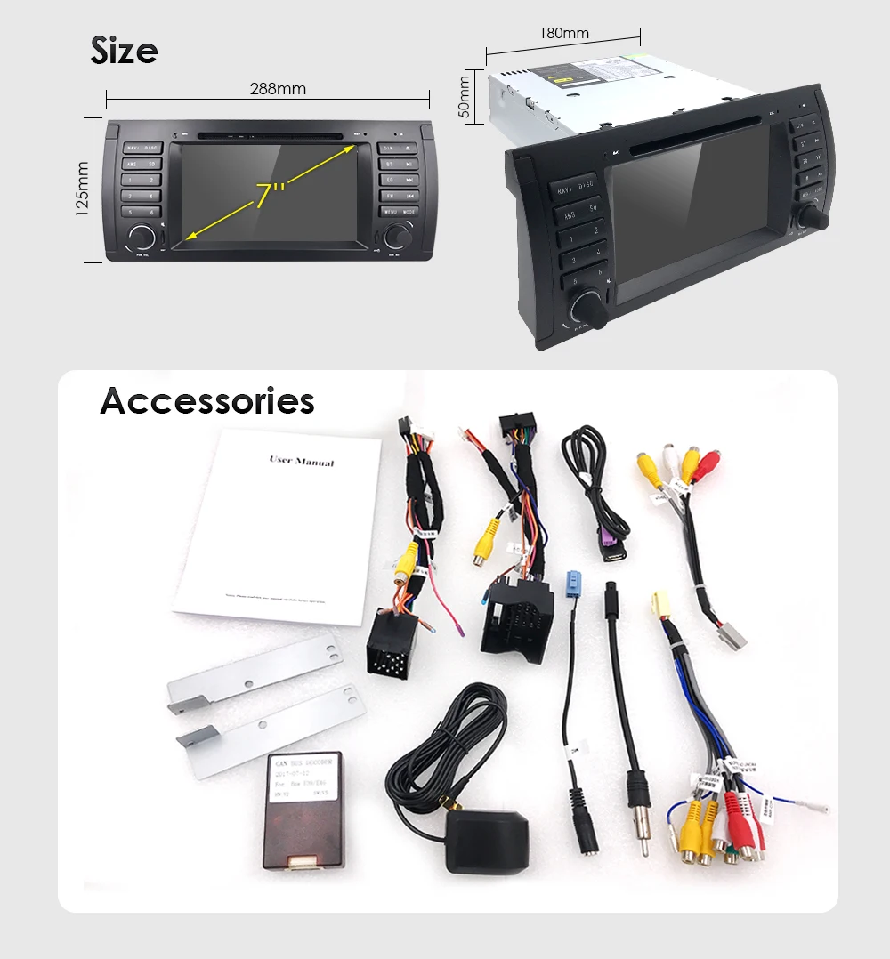 1 Din автомобильный dvd-плеер для BMW E39 E53 X5 Range rover 7 ''стерео радио gps навигация рулевое колесо управление bluetooth swc