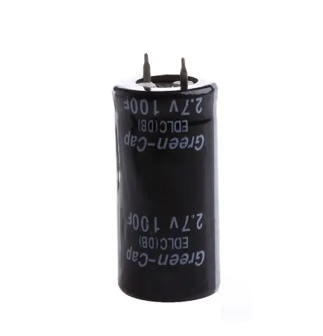 Новые и оригинальные суперконденсаторы/конденсаторы фарад 12 шт. 100F 2 7 в 22*45 мм |