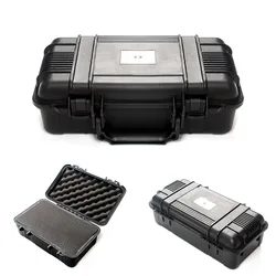 3 Size Waterproof Shockproof Box Storage Case ABS Scope Sight Safety Protective Paintball Hunting Gear Case Sealed Containers