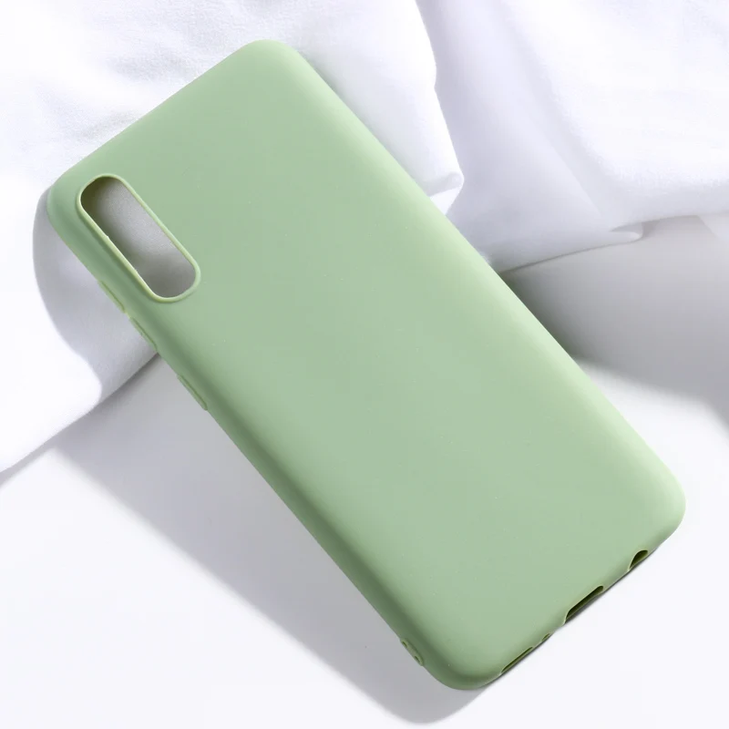 Мягкий ТПУ чехол накладка карамельных цветов для Samsung A70 A 70 A705F A705 силиконовый Galaxy