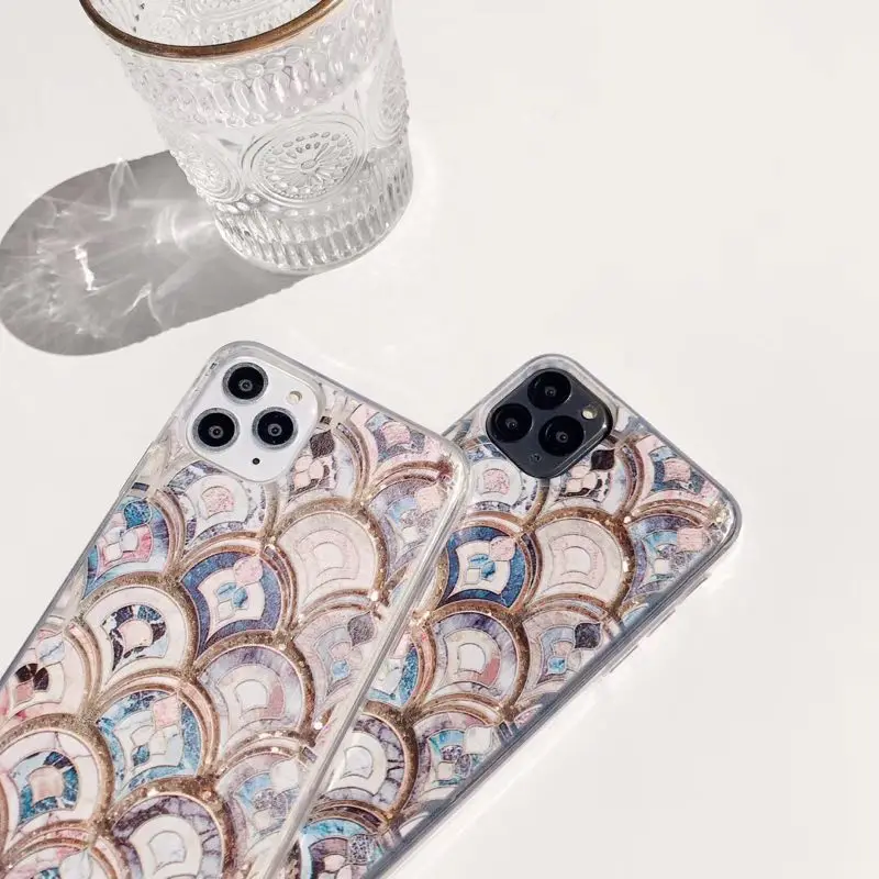 Роскошный блестящий чехол для телефона Iphone 11 11pro Max X Xs Xr 6 7 8 Plus ЗОЛОТОЙ Блестящий