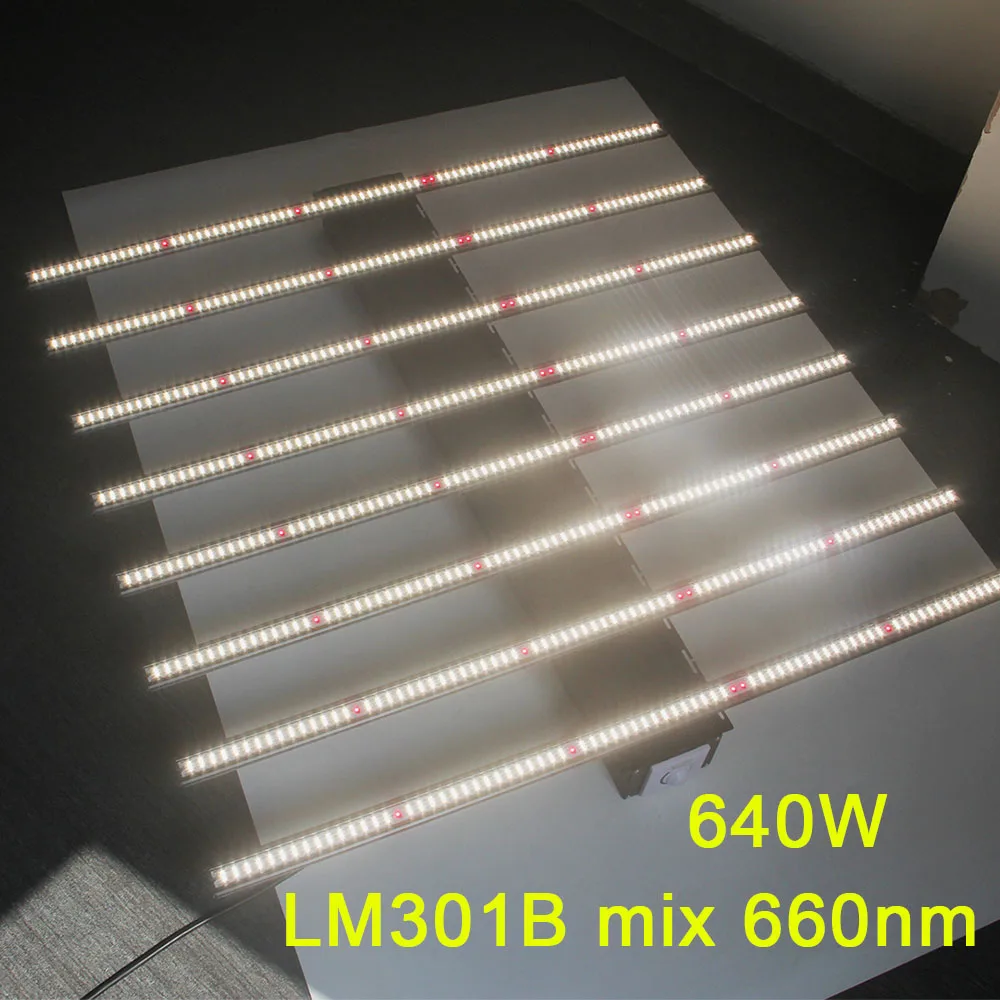 

Customized full spectrum hydroponic greenhouse 6/8/10 /12/16Bars 600W 800W 1280W Led Grow Light for Indoor Plants