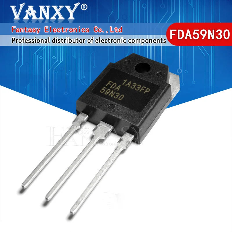 5pcs FDA59N30 TO 3P TO 247 59A 300V 59N30 TO3P FET FDA59N25 FDA24N40 ...