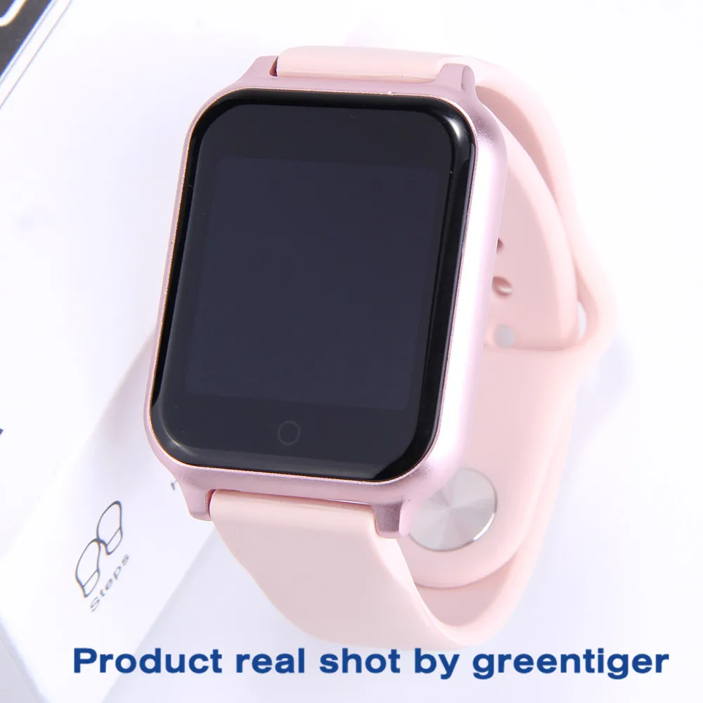 Greentiger B58 gps Смарт часы для мужчин монитор сердечного ритма кровяное давление погода Smartwatch фитнес трекер Водонепроницаемый VS B57 F10