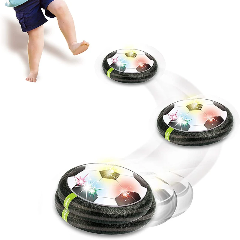 

Air Power Hover Soccer Ball Indoor Football Toy Colorful Music Light Flashing Ball Toys kids sport games Kid's Educational Gift