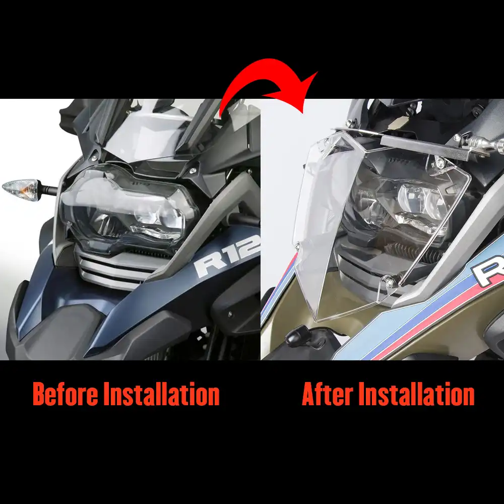 bmw gs 1200 headlight protector
