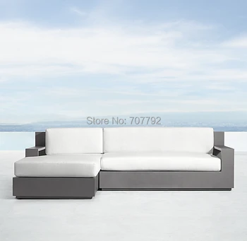 

New arrival modern design classic outdoor furniture superior materials aluminum sofa