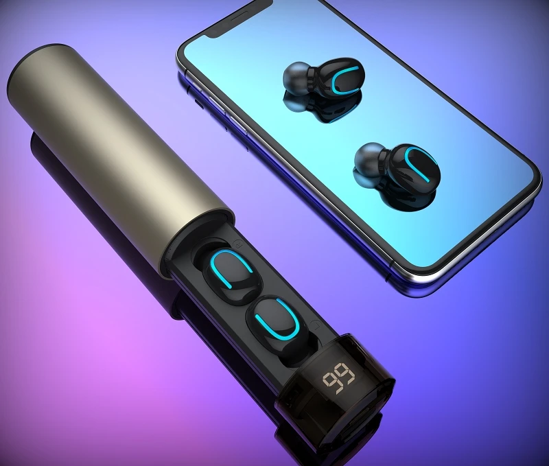 Q67 TWS Bluetooth 5,0 беспроводная гарнитура 3D стерео водонепроницаемые портативные наушники с двойным микрофоном Автоматическое Сопряжение наушники