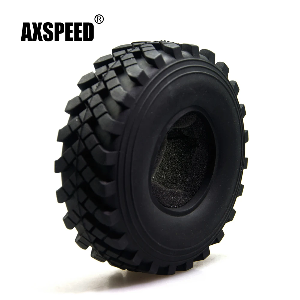 Резиновые шины AXSPEED 1/2/4 шт. 2 дюйма наружный диаметр 40 мм для Axial SCX10 Wraith CC01 F350 1/10