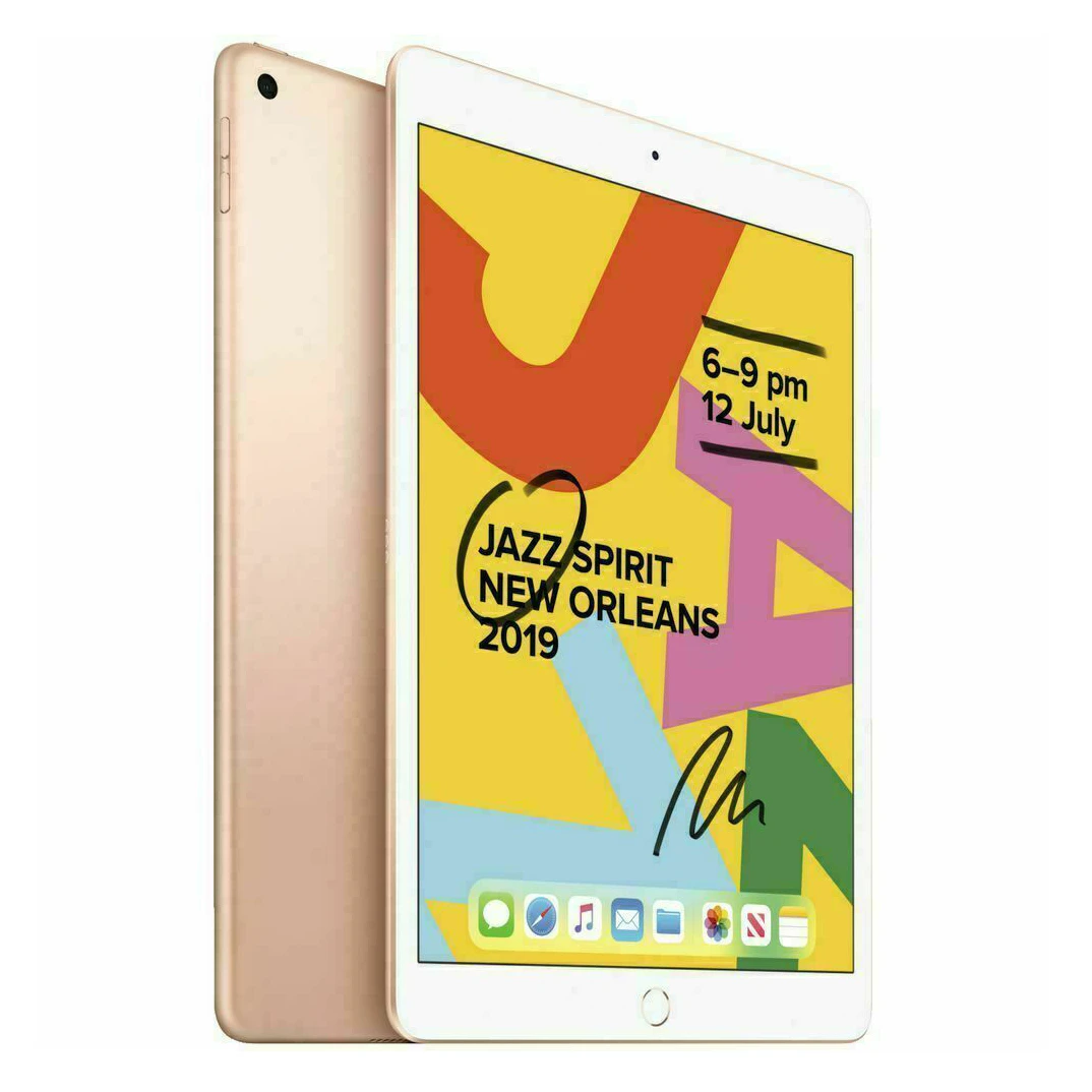 Apple iPad 10.2 (2019) WIFI/4G LTE iPad 7th Gen 10.2" Quad-core A10 8MP&1.2MP RAM 3GB ROM 32GB/128GB Fingerprint Cellphone ios cell phone iPhones