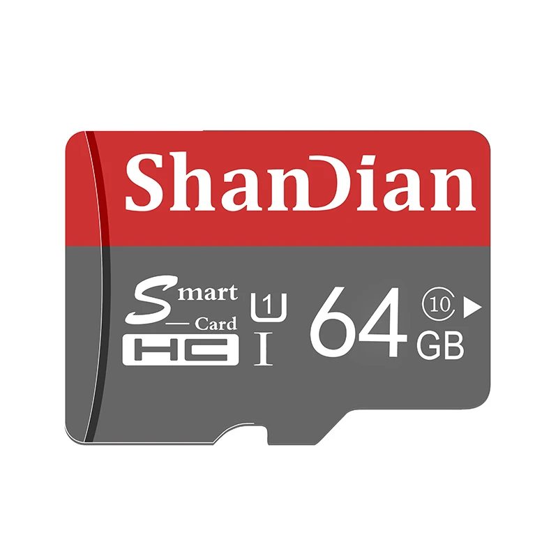 D ShanDian оригинальная Смарт sd-карта 64 Гб класс 10 карта памяти SmartSD 8 ГБ 16 ГБ 32 ГБ TF карта SmartSDHC/SDXC Для смартфонов/планшетных ПК - Capacity: D