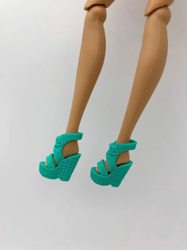 Стиль кукла игрушечная обувь аксессуары для BB 1:6 куклы A116 - Цвет: a pair of shoes