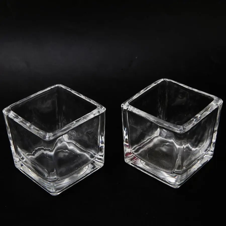 Music Christmas Candle, DIY Hand-Made Transparent Crystal Cup Candle Material With 3Pcs Wicks Scented Music Christmas Candle, DIY Hand-Made Transparent Crystal Cup Candle Material With 3Pcs Wicks Scented