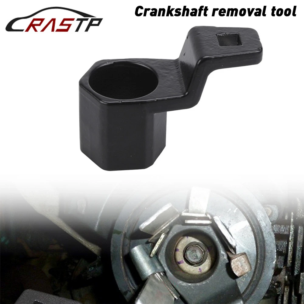 車クランク削除ツールクランクシャフトクランクプーリーレンチホルダーツール除去保持用ホンダアキュラエンジンtc032 Aliexpress