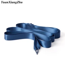 1 пара 2 см ширина шелковые атласные шнурки плоские ленточные шнурки для обуви ботинки женские кроссовки 22 цвета длина 80 см 100 см 120 см