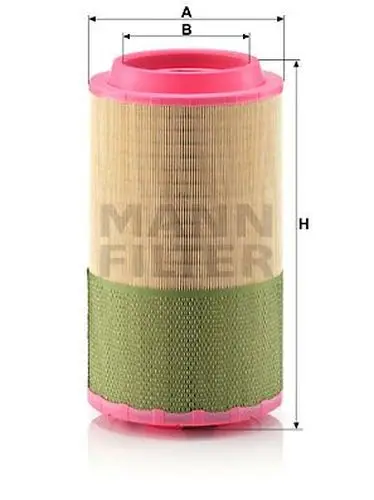 Фильтр воздушный MANN-FILTER C24745/1