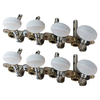 

2pcs Pegs Durable Parts Key Adjust Accessories Practical Round Head Mandolin Tuner Left Right 8 String Replacement Guitar