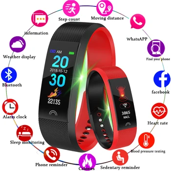 

LIGE Sports Smart Watch Men Fitness Tracker Heart Rate Blood Pressure Monitor Pedometer Android iOS Waterproof Smart Watch Women