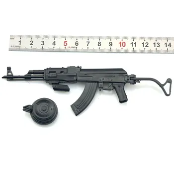 

1/6 Scale AK47/AKM Assemble Gun Model Puzzles Building Brick Military Weapon Sand Table Toy For Action Figure